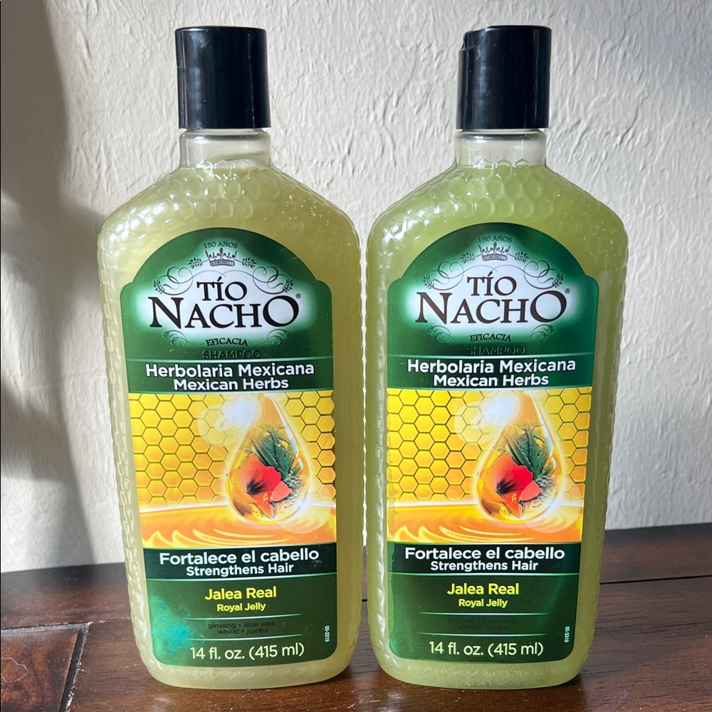 2 x Tío Nacho Herbal Shampoo with Royal Jelly 14 oz